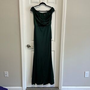 Windsor Off the Shoulder Formal Dress